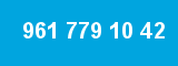 961 779 10 42